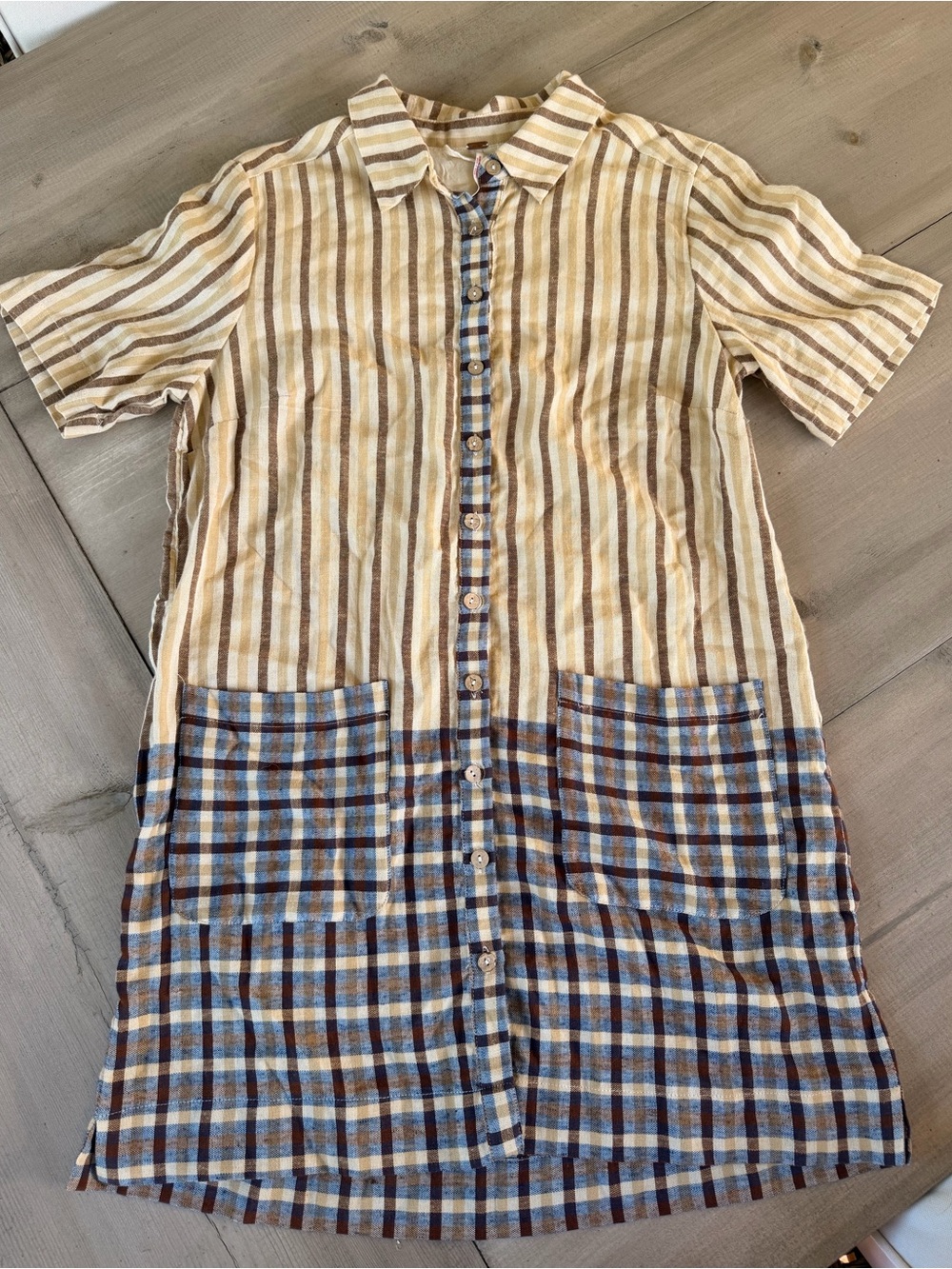 Free People Button Down